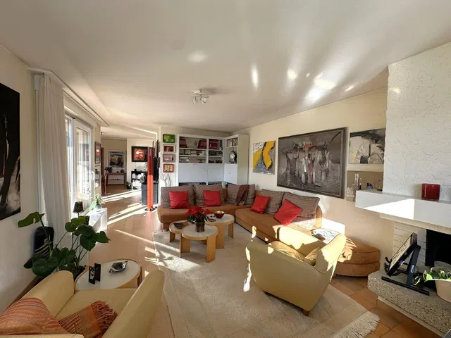 Wohnzimmer; kamin, tageslicht