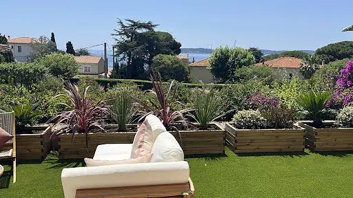 Terrasse; vue, lumière naturelle, style moderne
