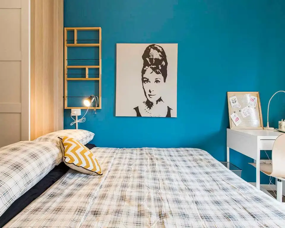 Slaapkamer; natuurlijk licht, moderne stijl