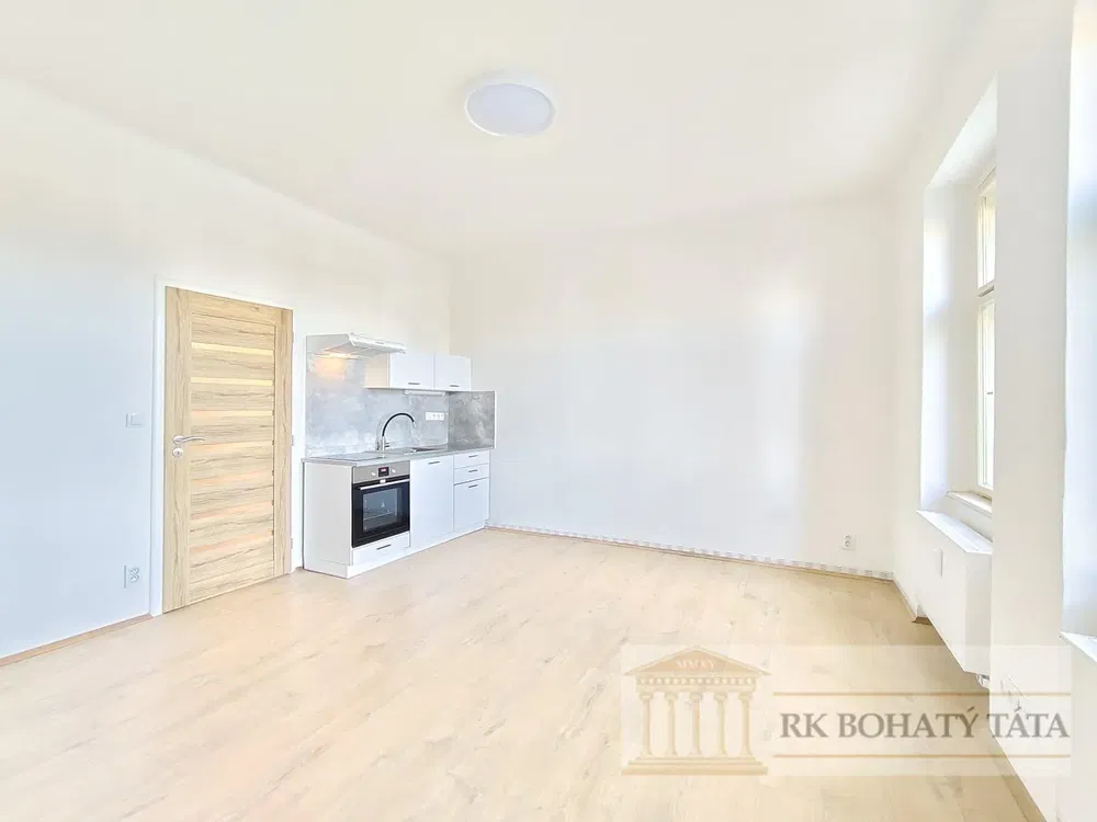 Kitchen; wood floor, natural light, renovated