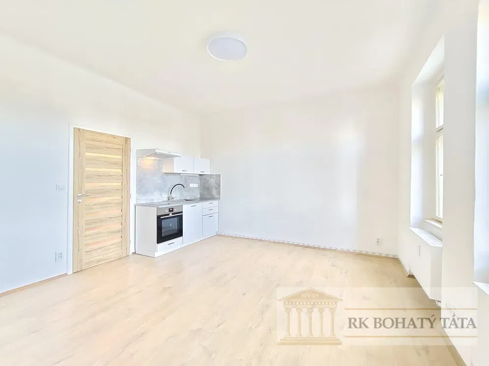 Kitchen; wood floor, natural light, renovated