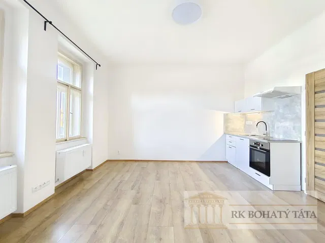 Kitchen; wood floor, natural light, renovated