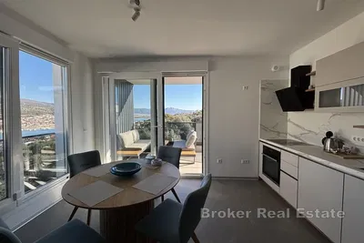 Küche; blick, küchengeräte, tageslicht