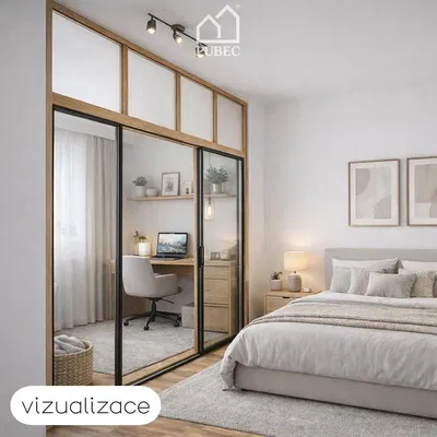 Schlafzimmer; tageslicht, moderner stil