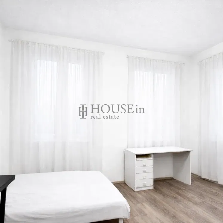 Bedroom; natural light, wood floor