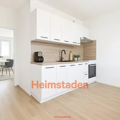 Kuhinja; kuhinjski aparati, moderni stil, renoviran, prirodno svjetlo, drveni pod