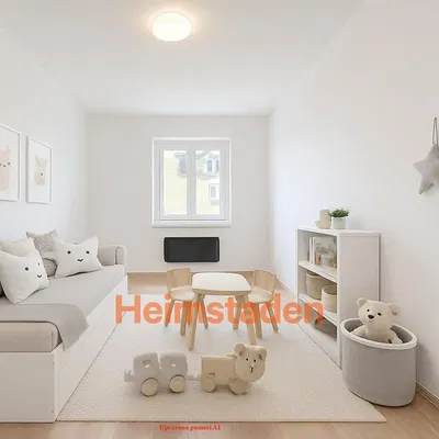 Dječja soba; prirodna svjetlost, moderan stil