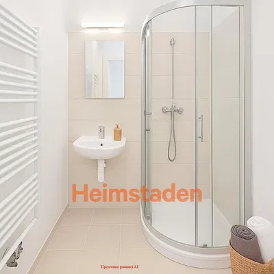 Bathroom; tile floor, natural light, renovated