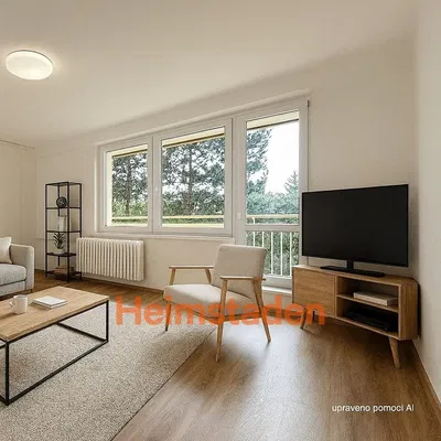 Salon; vue, lumière naturelle, style moderne