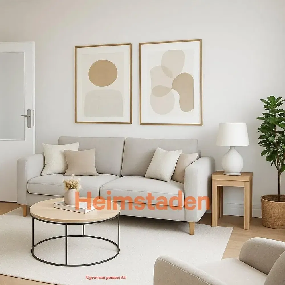 Dnevna soba; moderni stil, prirodno svjetlo