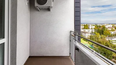 Balkon; blick, fliesenboden