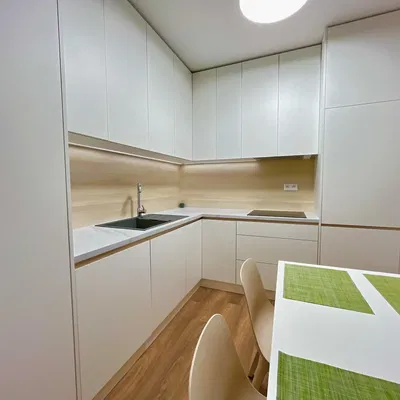 Kuhinja; kućanski aparati, moderan stil, renoviran, prirodna svjetlost