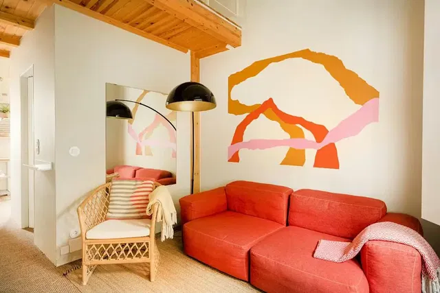 Wohnzimmer; tageslicht, moderner stil