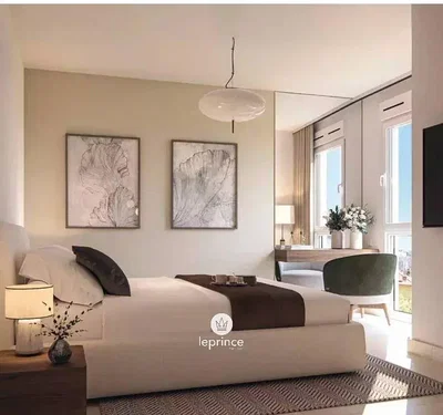 Schlafzimmer; tageslicht, moderner stil