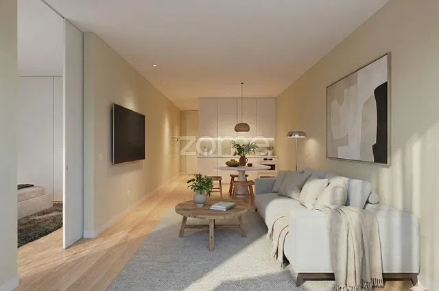 Obývací pokoj; přirozené světlo, moderní styl