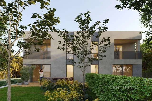 Haus und umgebung; blick, tageslicht