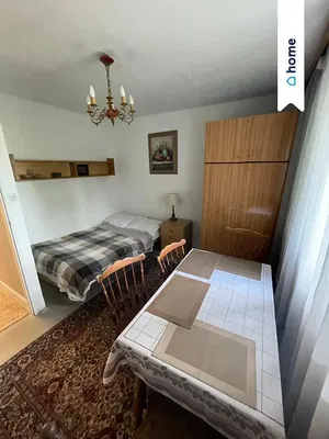 Schlafzimmer; holzboden, rustikaler stil