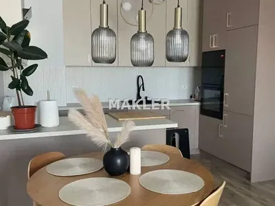 Kuhinja; kuhinjski aparati, prirodno svjetlo, moderni stil