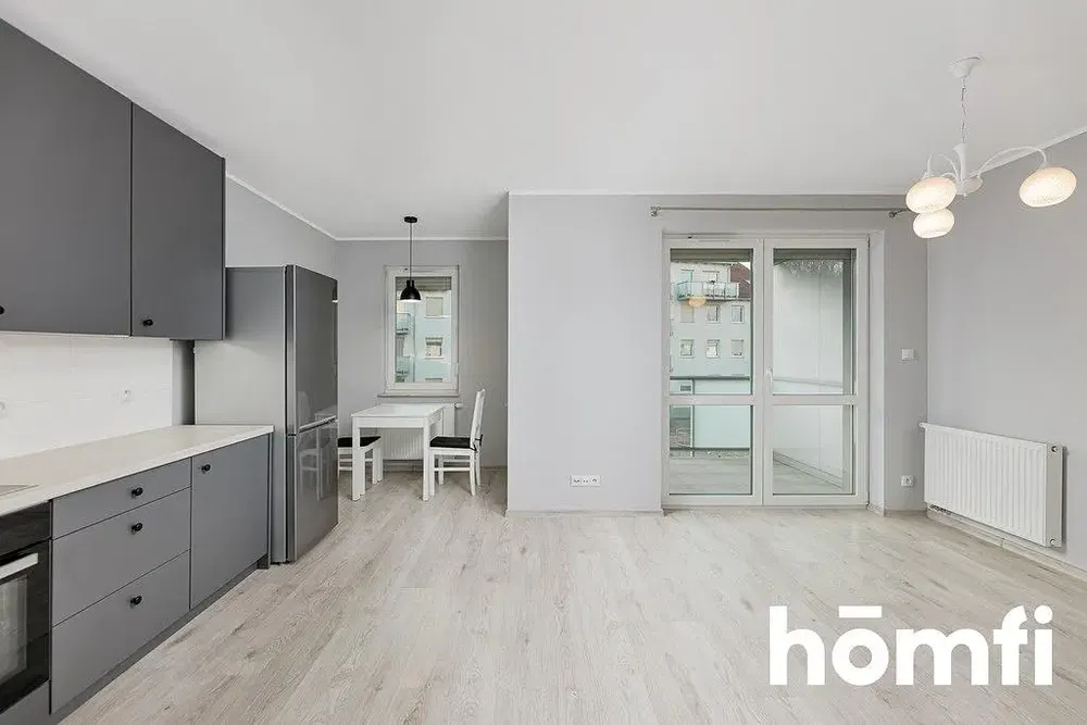 Küche; blick, tageslicht, moderner stil, holzboden