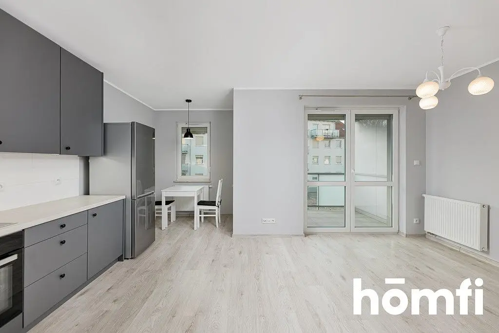 Küche; blick, tageslicht, moderner stil, holzboden