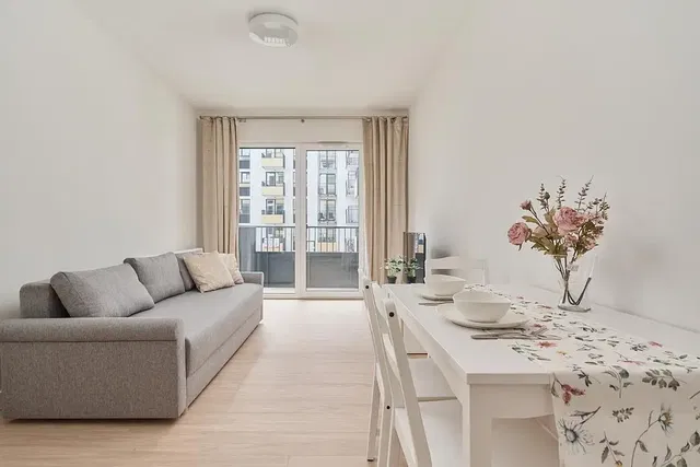 Living room; natural light, view