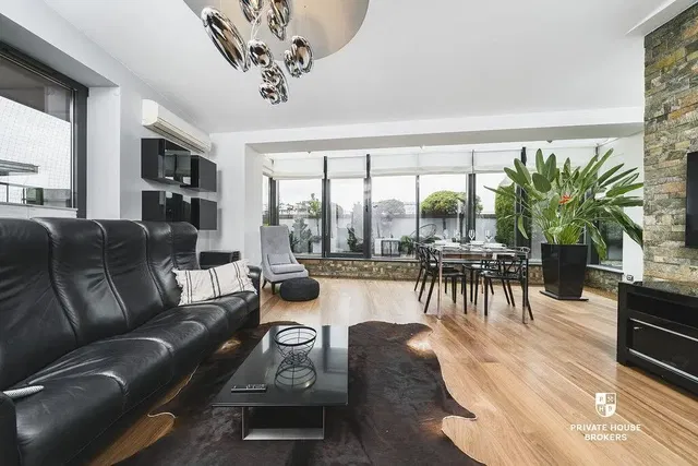 Living room; view, natural light, modern style