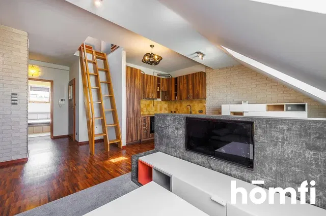 Living room; wood floor, natural light, modern style