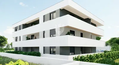 Casa y alrededores; vista