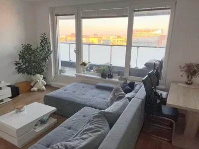 Living room; view, natural light