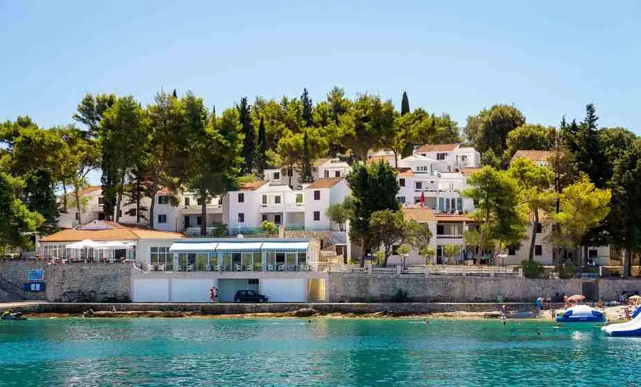 Kuća i okolina; pogled