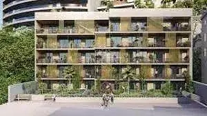 Maison et environs; vue