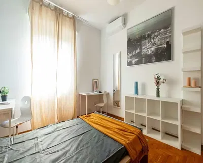 Schlafzimmer; tageslicht, moderner stil