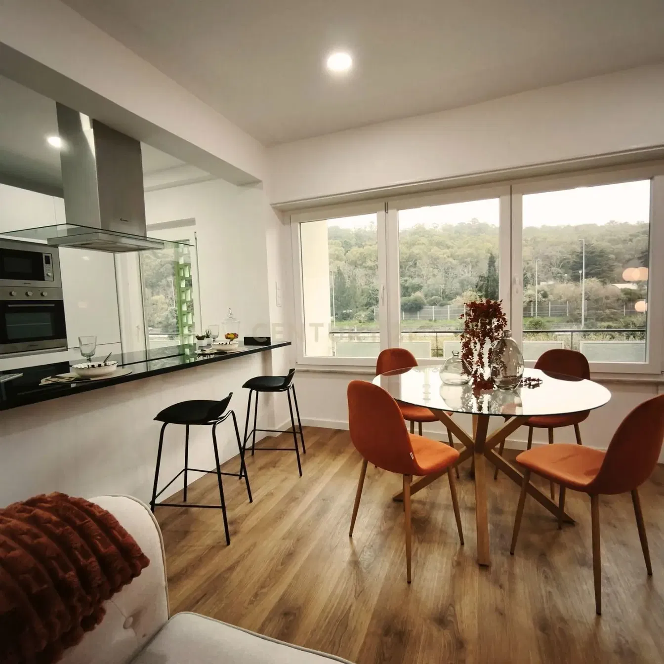 Cucina; elettrodomestici, vista, luce naturale