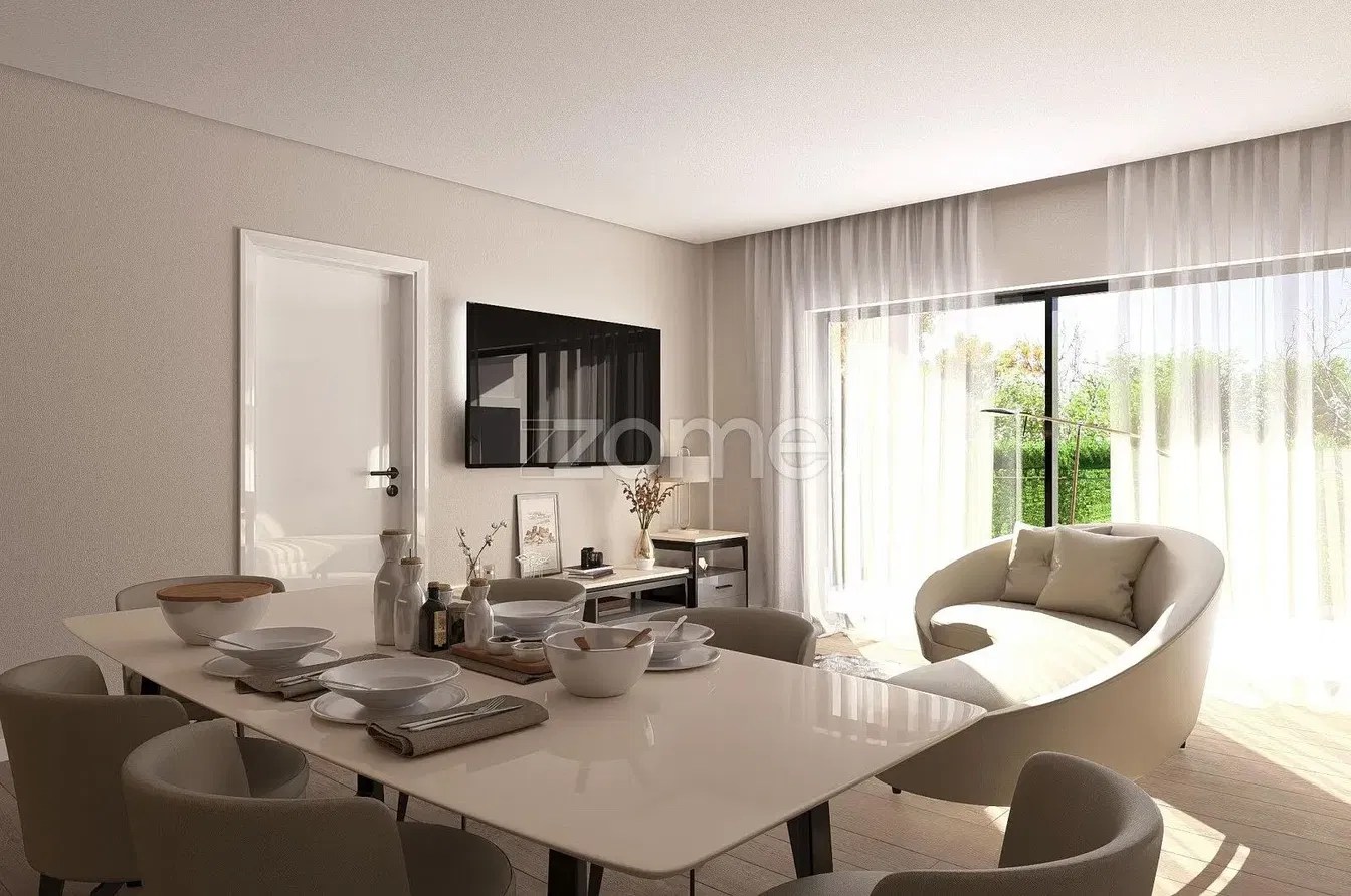 Woonkamer; natuurlijk licht, moderne stijl