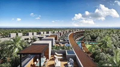 Кућа и околина; поглед