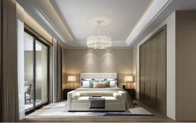 Bedroom; natural light, modern style
