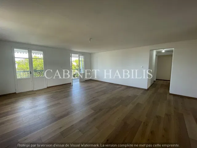 Living room; view, wood floor, natural light