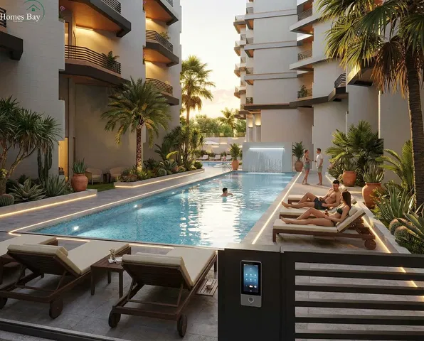 Casa y alrededores; vista, luz natural, estilo moderno, dispositivos inteligentes