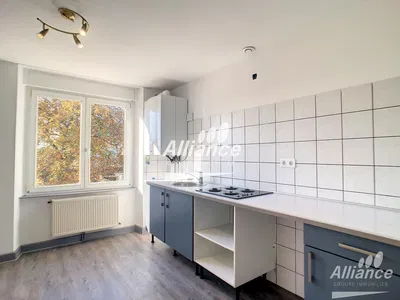 Kitchen; view, tile floor, renovated, natural light