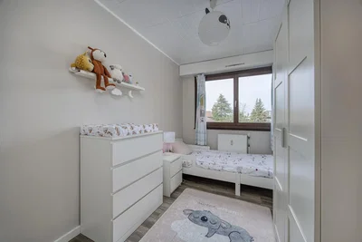 Çocuk odası; doğal ışık, modern stil