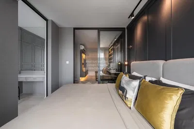 Ložnice; moderní styl, po rekonstrukci, přirozené světlo