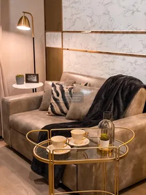 Living room; modern style, natural light