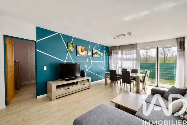 Woonkamer; uitzicht, natuurlijk licht, moderne stijl