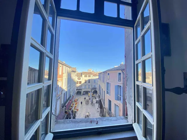 Balkon; uitzicht, natuurlijk licht