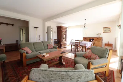 Woonkamer; natuurlijk licht, rustieke stijl