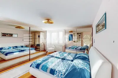 Quarto; luz natural, estilo moderno