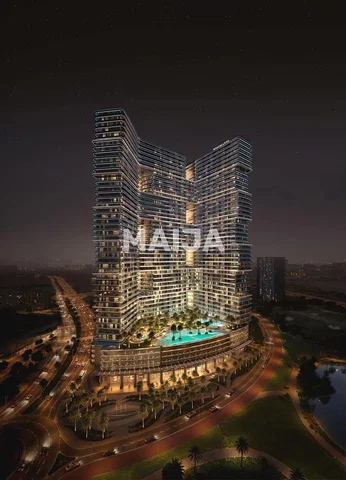 Maison et environs; vue