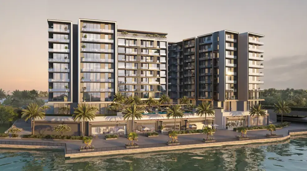 Dům a okolí; výhled