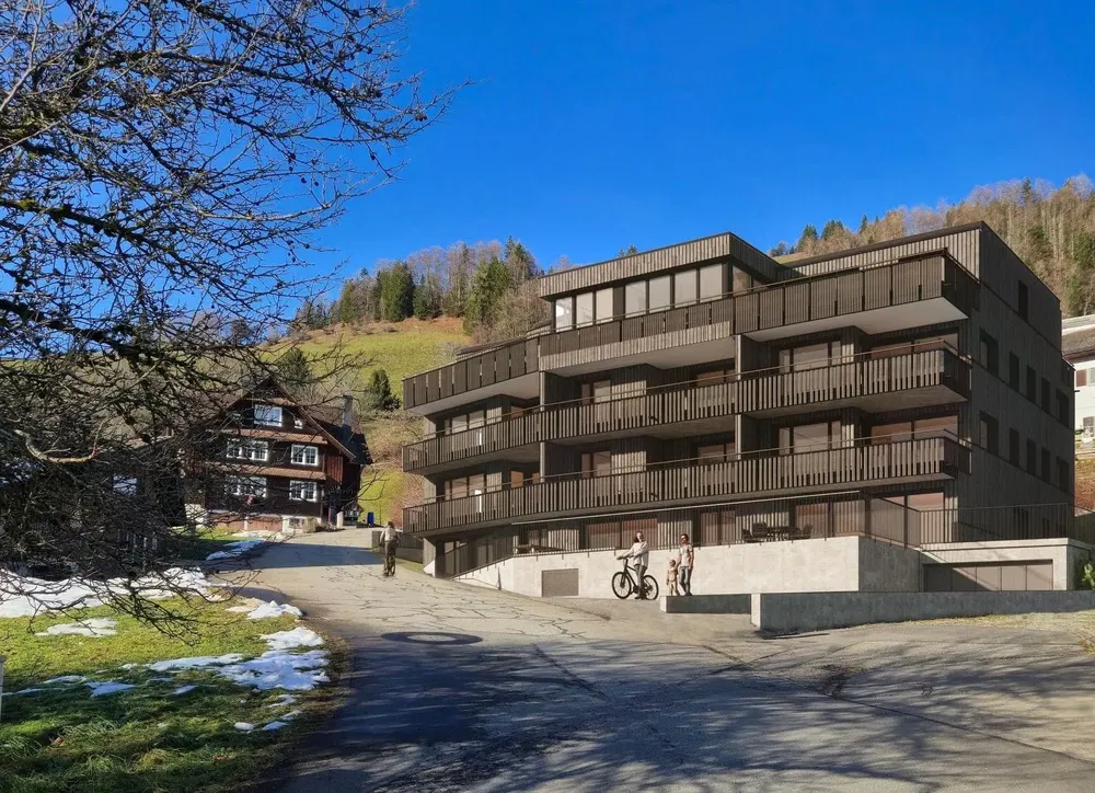 Kuća i okolina; pogled