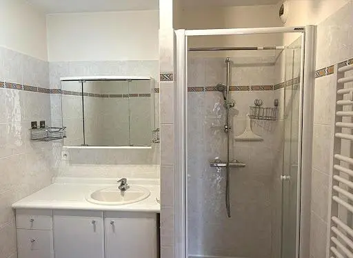 حمام; أرضية من البلاط, ضوء طبيعي, مجدد